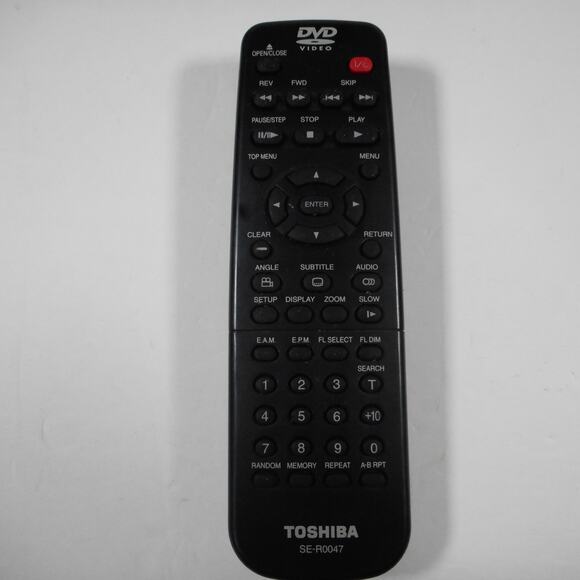 Toshiba SE-R0047 DVD Remote Tested Works - Picture 1 of 2